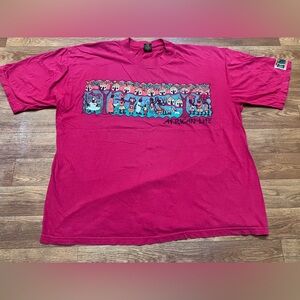 Vintage 90s Men’s Manyatta African Graphic Shirt